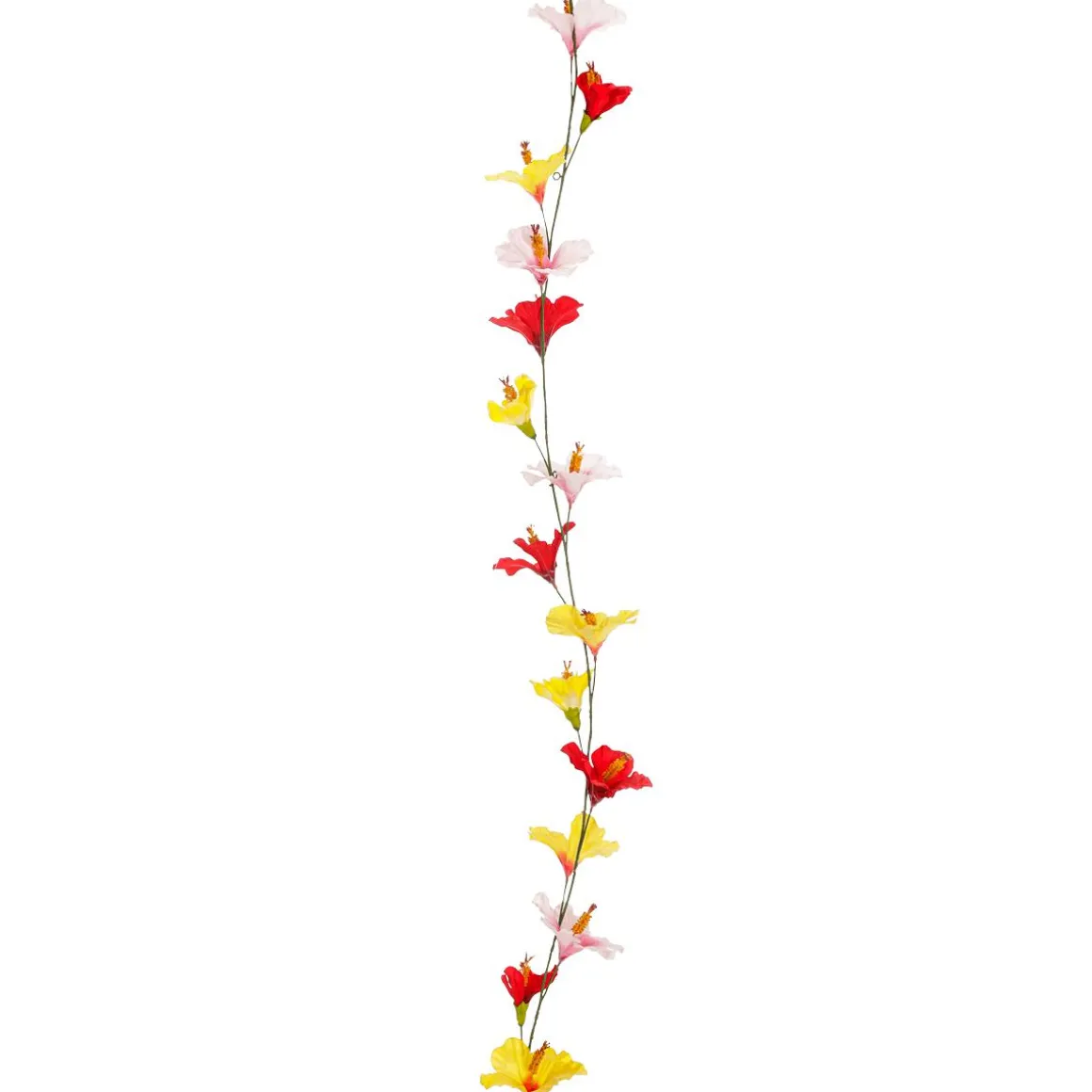 Colorida Guirnalda De Hibisco Artificial 180 Cm
