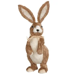 Conejo De Pascua Decorativo, Marrón, 40 Cm De Altura