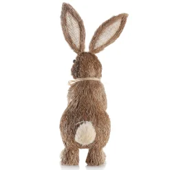Conejo De Pascua Decorativo, Marrón, 40 Cm De Altura