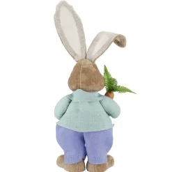 Conejo De Pascua XXL De Peluche Con Zanahoria Y Pala 36 X 23 X 92 Cm