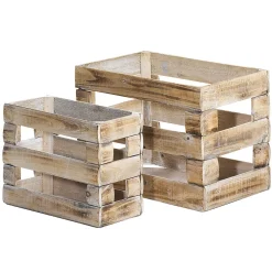 Conjunto De Cajas De Madera