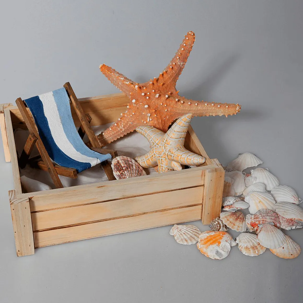 Conjunto De Cajas De Madera, Natural