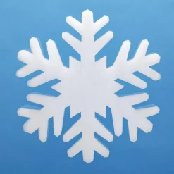 Copos De Nieve De Algodón 3D 17 Cm Ø, Ignífugos