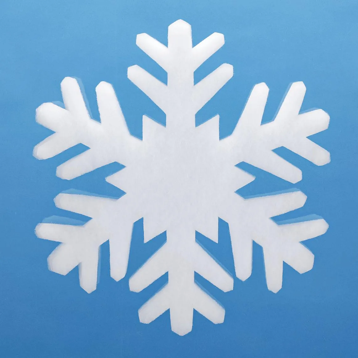 Copos De Nieve De Algodón 3D 17 Cm Ø, Ignífugos