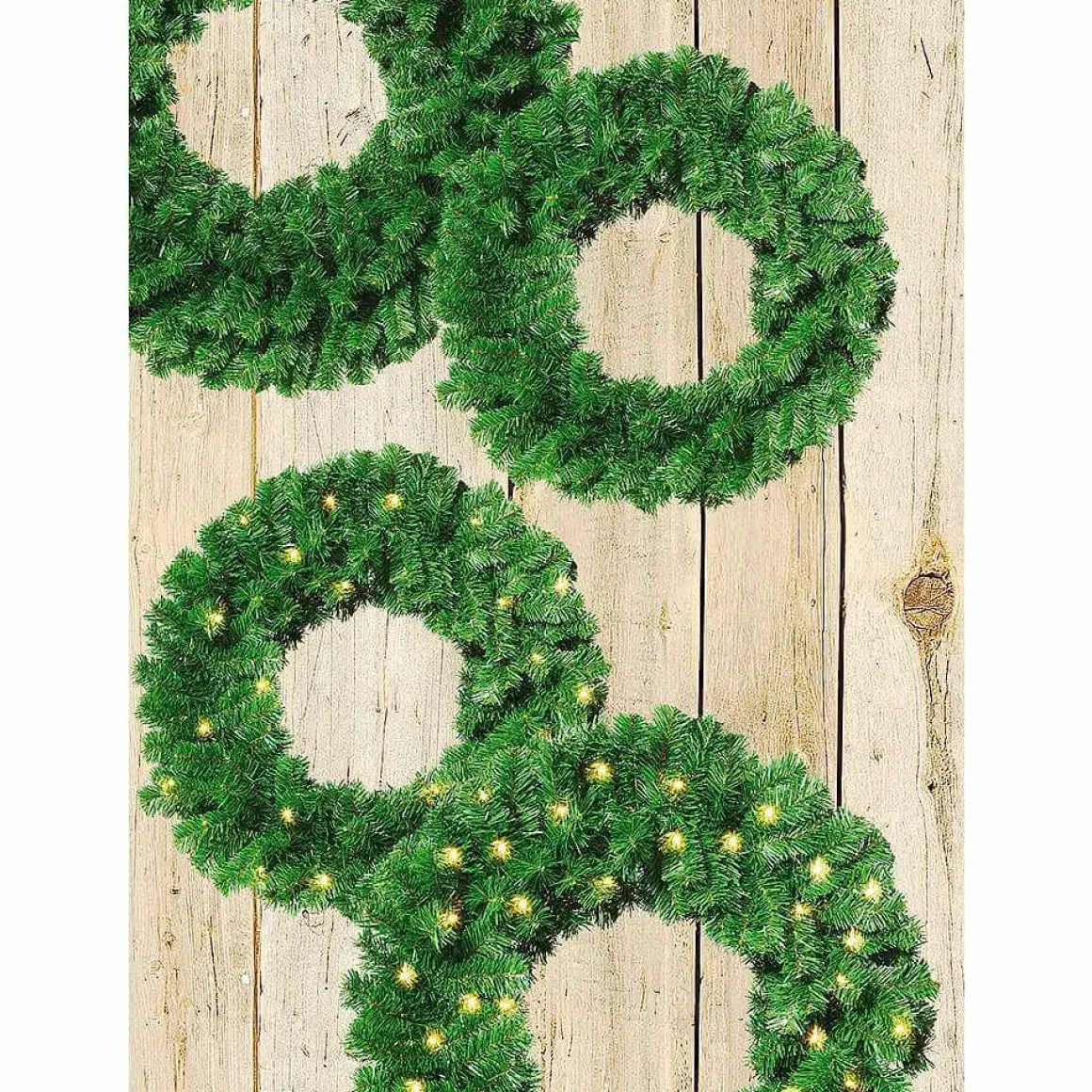 Corona De Abeto Basic, Ø 80 Cm, Carácter Tridimensional