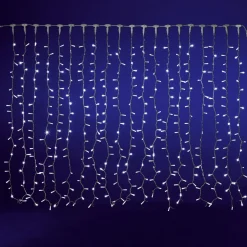 Cortina De Luces LED Para Exteriores, 400 LED, 150 X 200 Cm