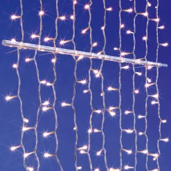Cortina De Luces LED 24V Para Exteriores, 400 LED, 150 X 200 Cm