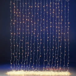 Cortina De Luces LED 24V Para Exteriores, 1160 LED, 700 X 200 Cm