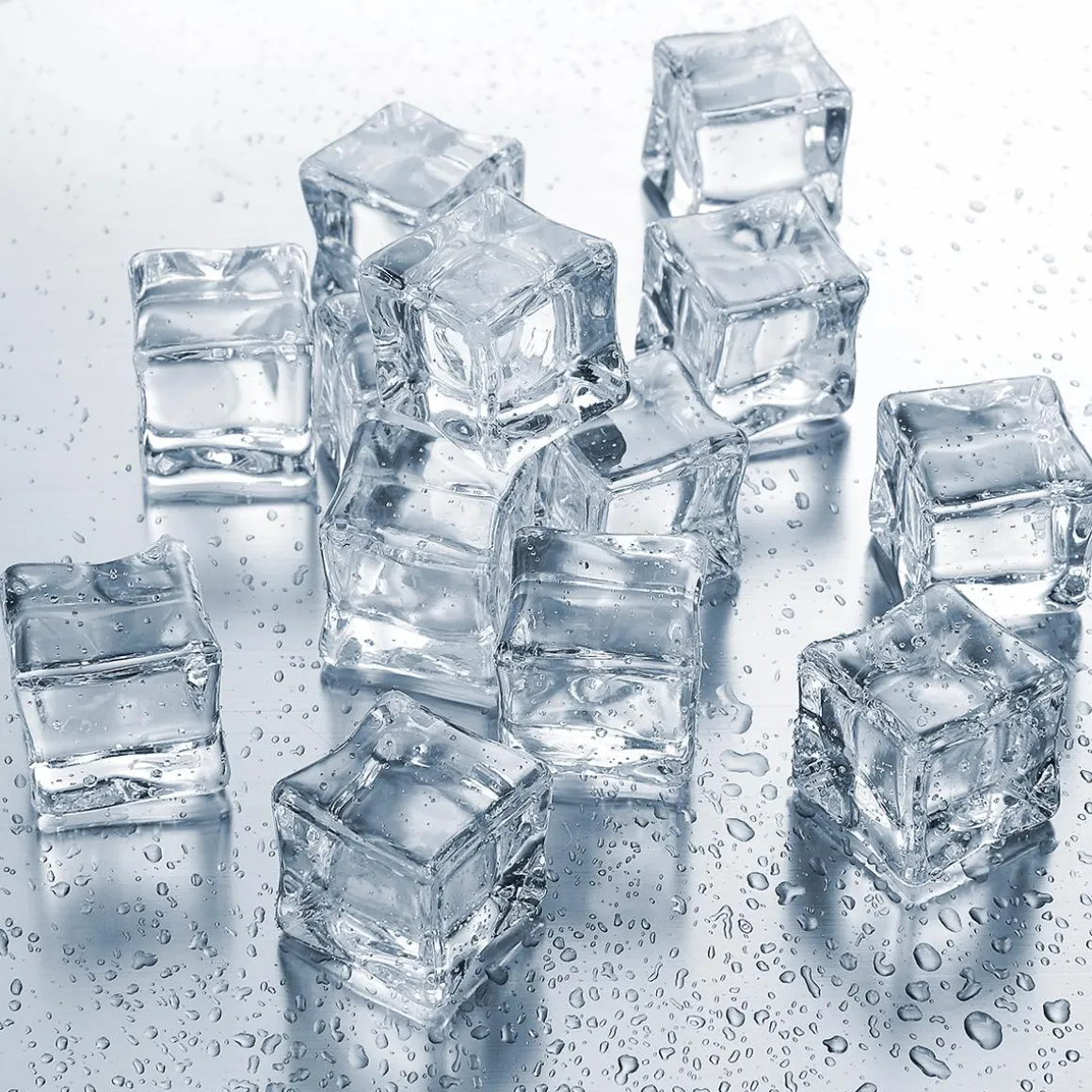 Cubitos De Hielo Decorativos De Acrílico, 500 G