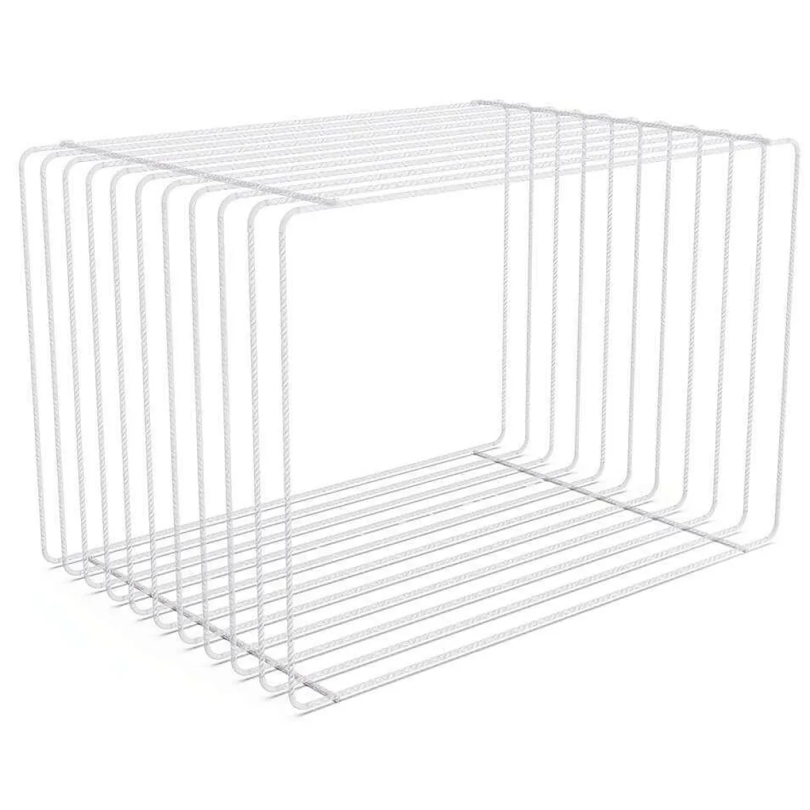 Cubo De Celosía 60 X 40 Cm Blanco