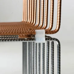 Cubo De Celosía 40 X 40 Cm Plata