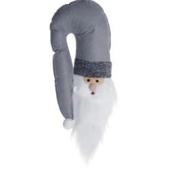 Deco Santa Claus 65 Cm Gris