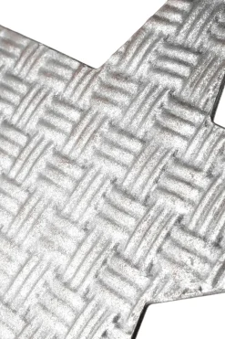 Decoración Estrella Plata 44 Cm