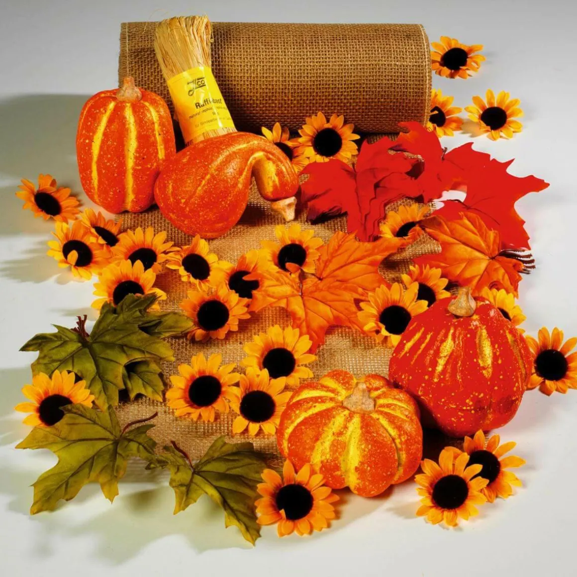 Decoración Flores Girasoles, Paquete De 24 Piezas