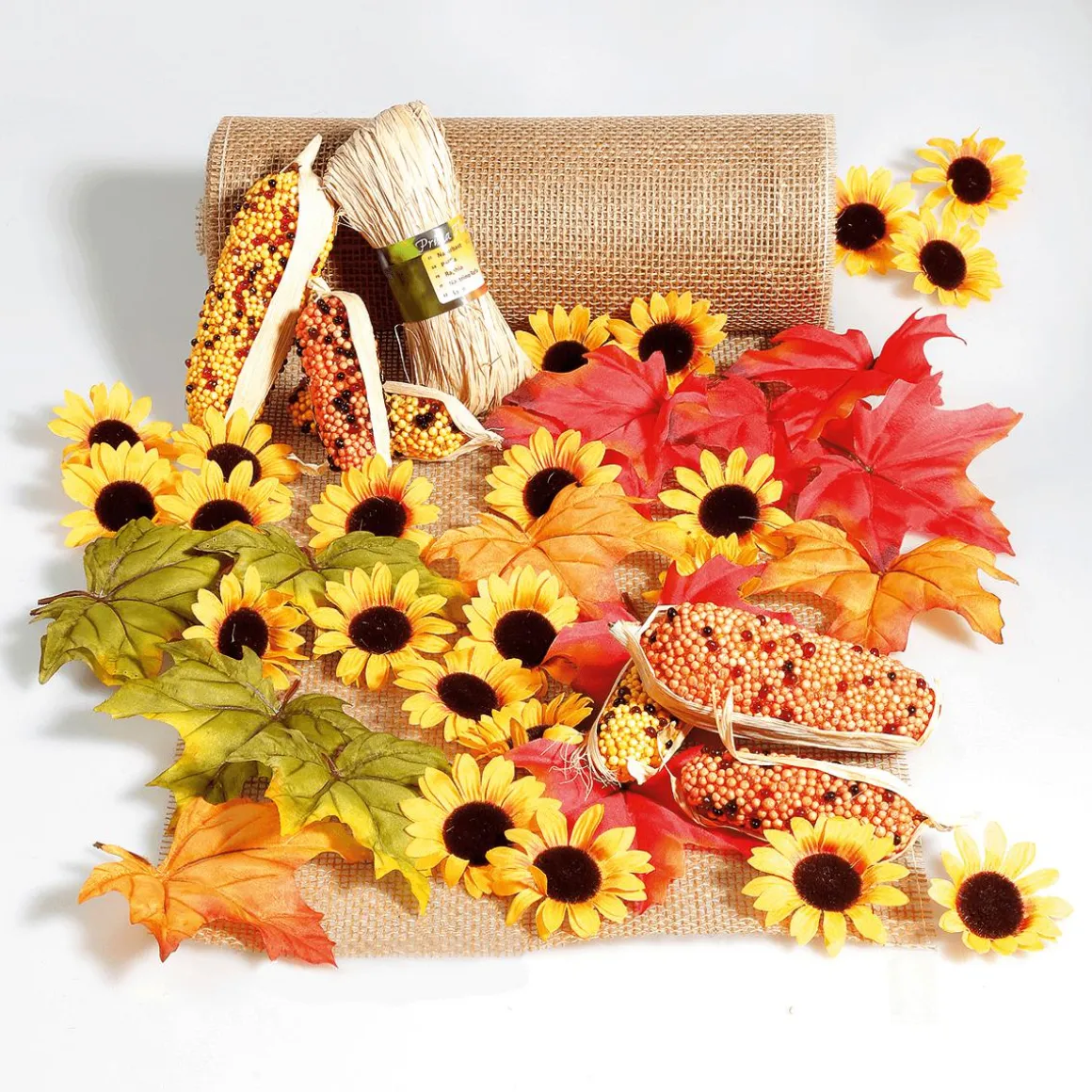 Decoración Flores Girasoles, Paquete De 24 Piezas