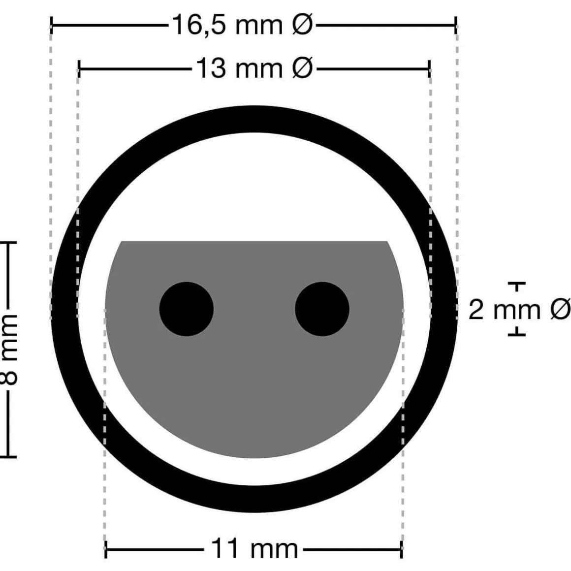 Enchufe De Transformador 31V, 12W Negro