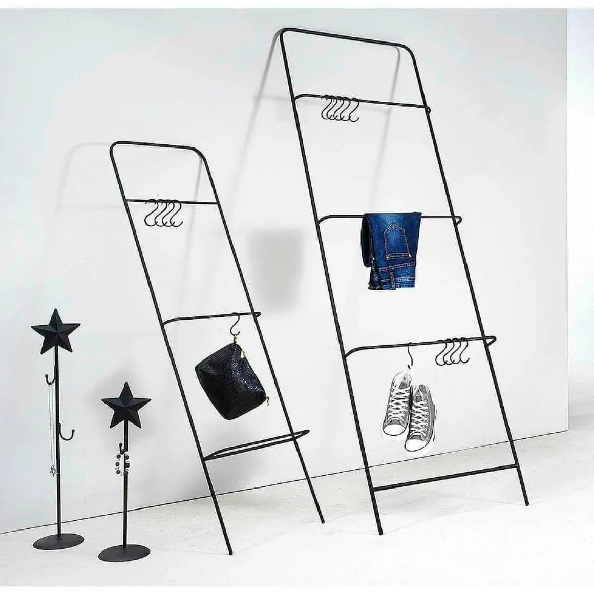 Escalera Decorativa Con Soporte Universal, Longitud 193 Cm