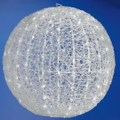 Esfera Luminosa De Luz LED De Fibras Acrílicas, Ø 50 Cm