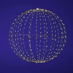 Esfera Luminosa LED Para Exteriores, LED Cálido - Blanco, Ø 50 Cm