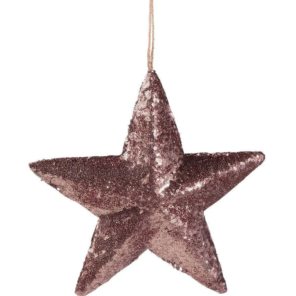 Estrella Con Lentejuelas Ø 33 Cm, Nougat