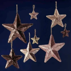 Estrella Con Lentejuelas Ø 33 Cm, Nougat