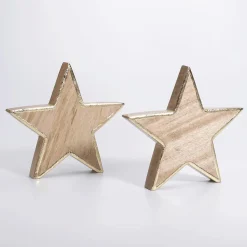 Estrella De Madera De Mango 2,5 X 20 Cm 2 Uds.