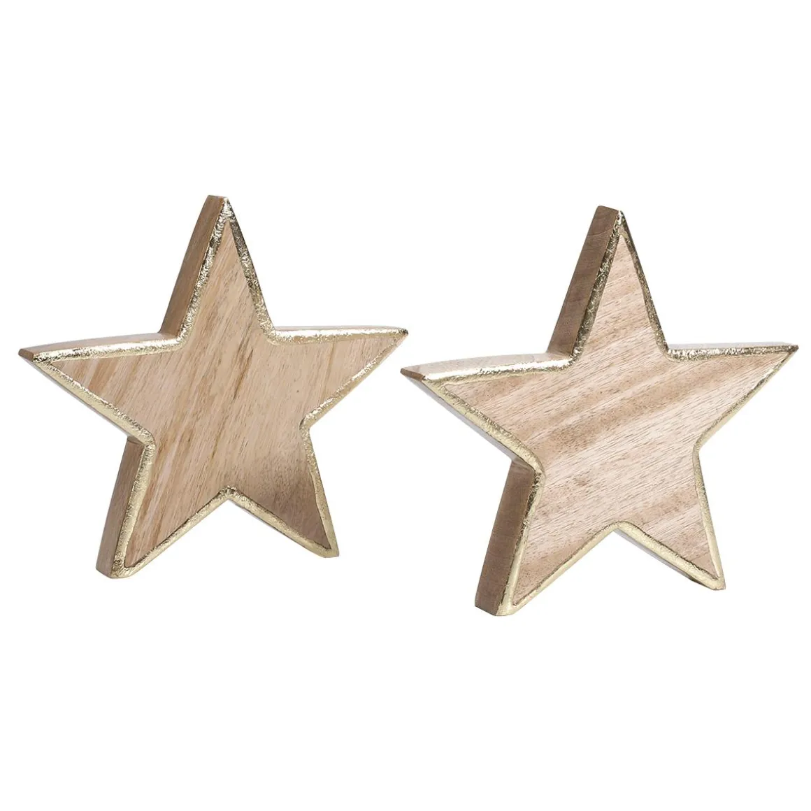 Estrella De Madera De Mango 2,5 X 20 Cm 2 Uds.
