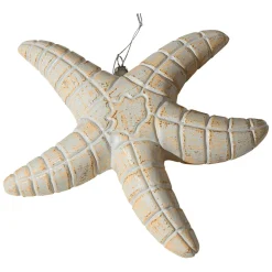 Estrella De Mar Decorativa Beige-marrón, 25 Cm