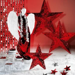 Estrella Gigante Decorativa Roja Ø 80 Cm