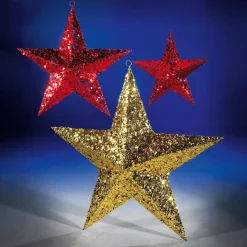 Estrella Gigante Decorativa Roja Ø 80 Cm