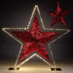 Estrella Gigante Decorativa Roja Ø 120 Cm