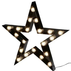 Estrella Luminosa Negra, Altura 95 Cm