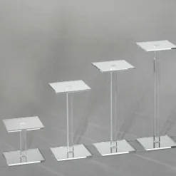 Expositor De 4 Piezas Con Soporte