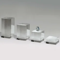 Expositor De 4 Piezas Con Soporte