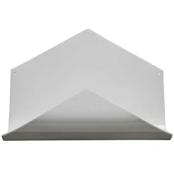 Expositor De Acrílico "Hexágono" Blanco 39 Cm