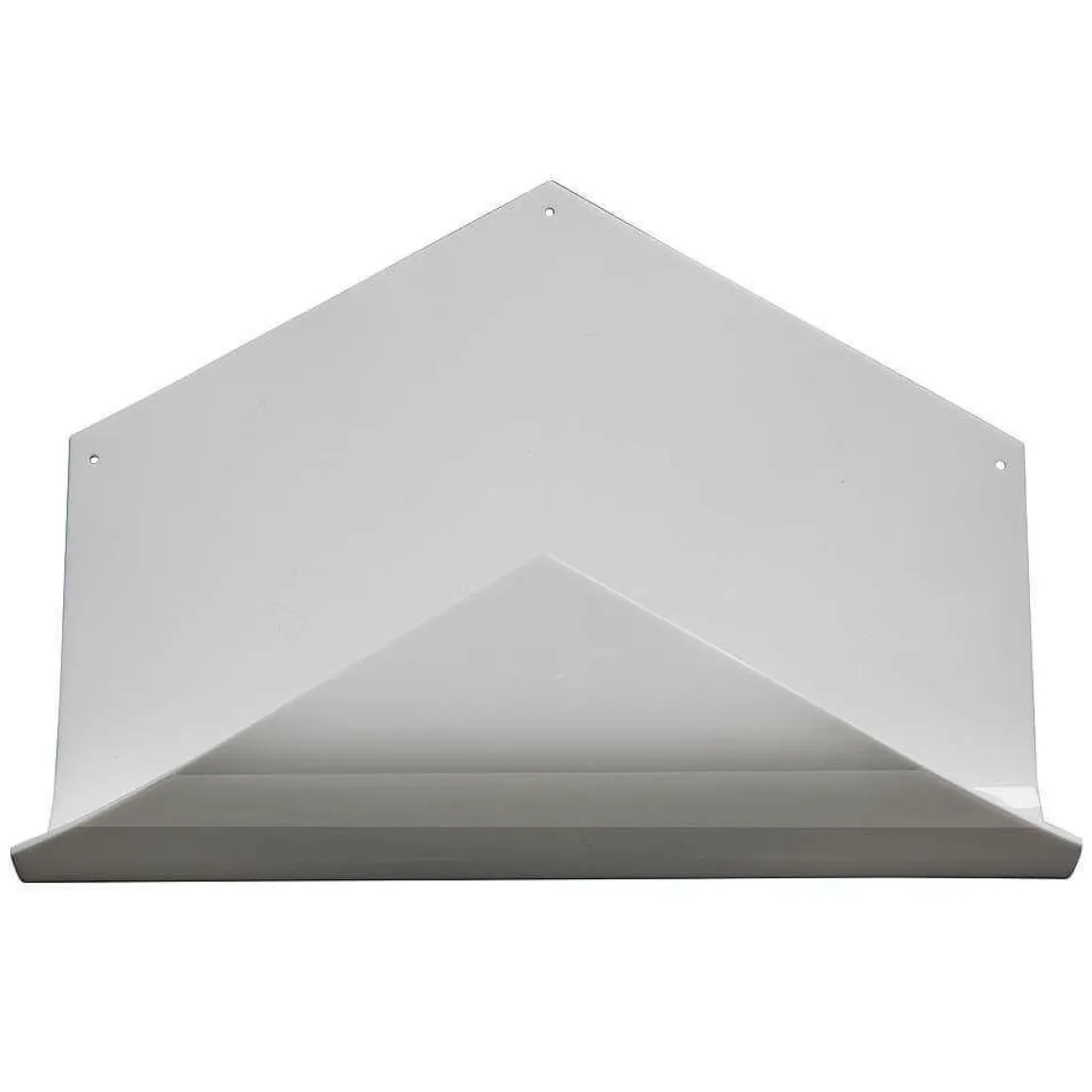 Expositor De Acrílico "Hexágono" Blanco 39 Cm