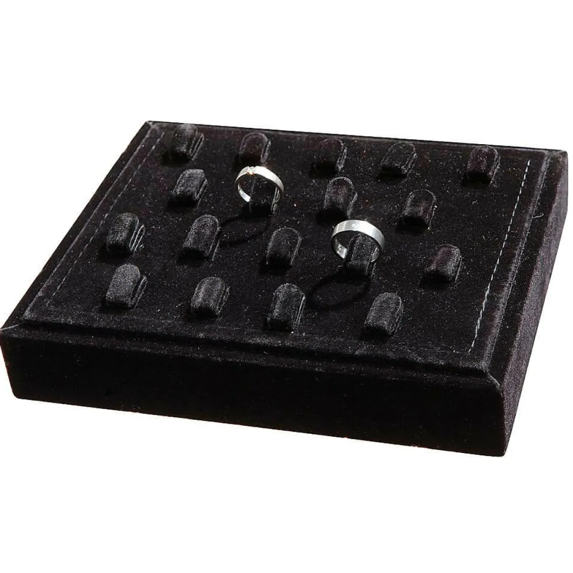 Expositor De Anillos Para 18 Anillos, Negro
