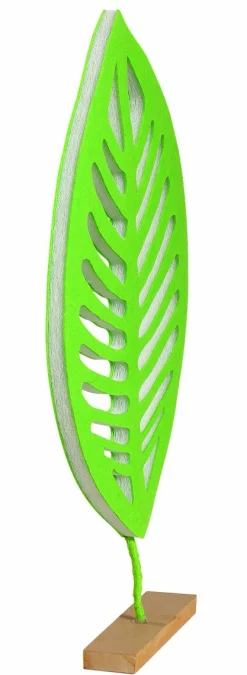 Expositor De Hojas Verde Claro, Altura 60 Cm