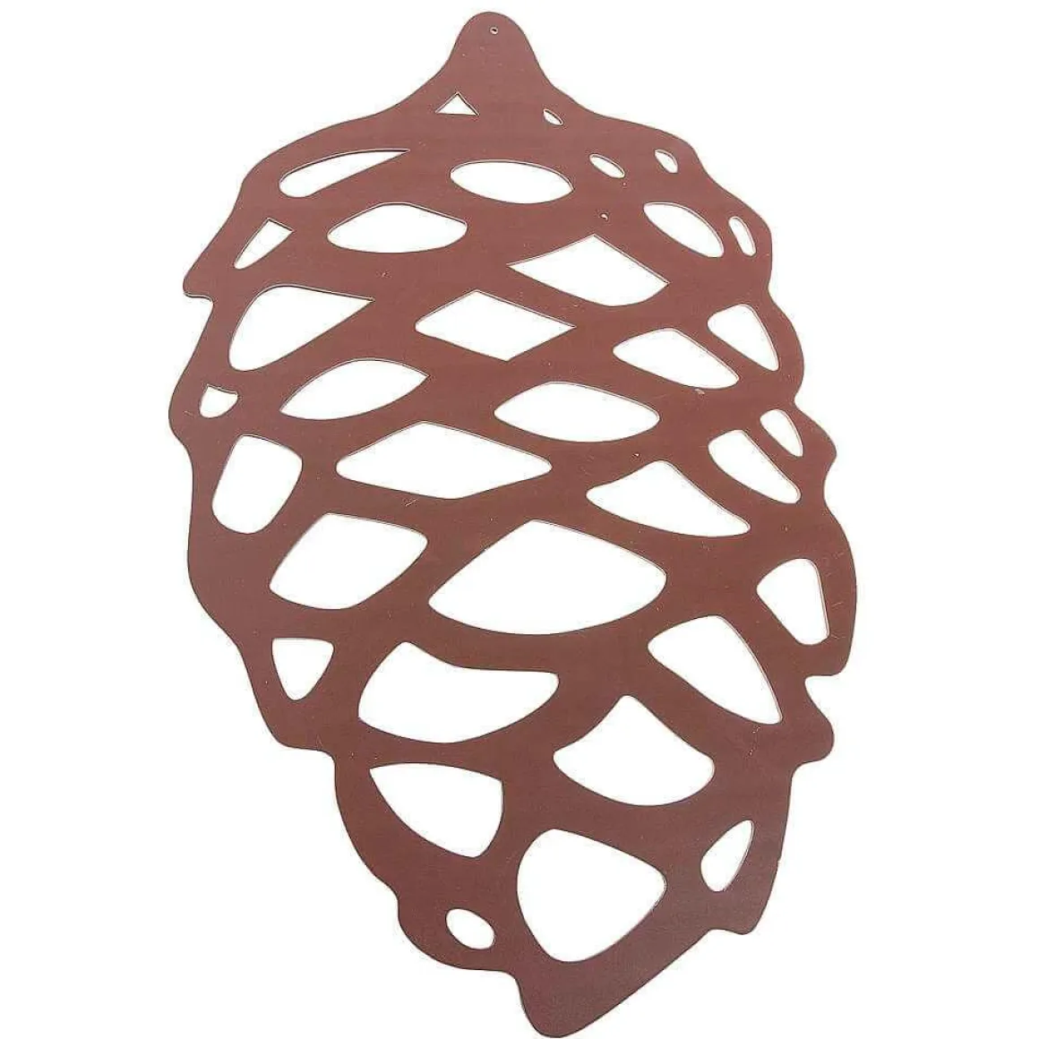 Expositor De Madera Silueta De Cono 50 X 80 Cm