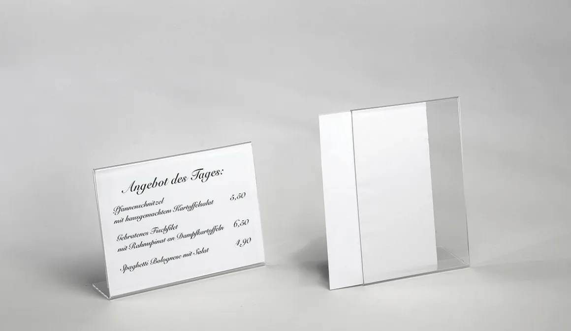 Expositor De Mesa, DIN A4, Formato Vertical