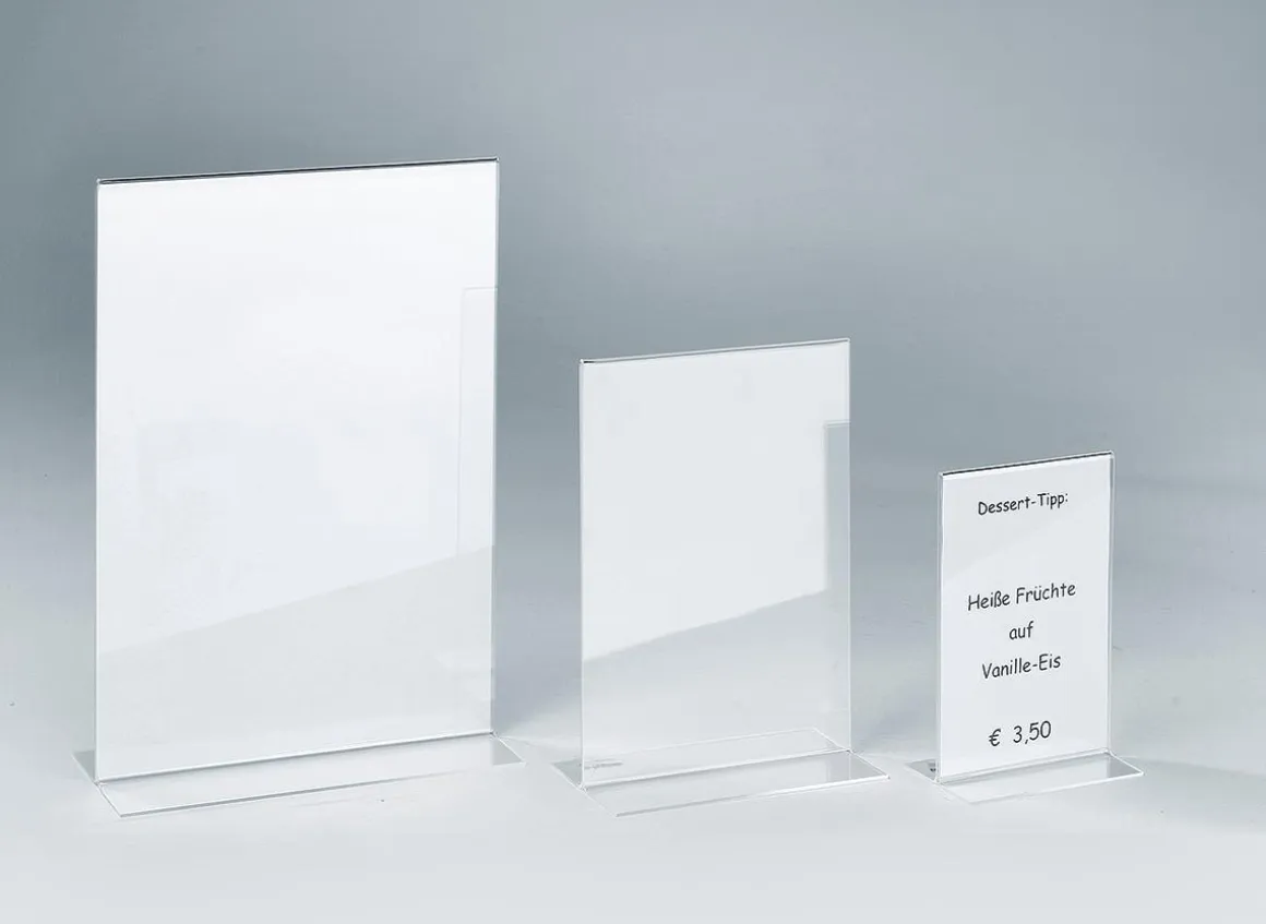 Expositor De Mesa, DIN A4, Formato Vertical