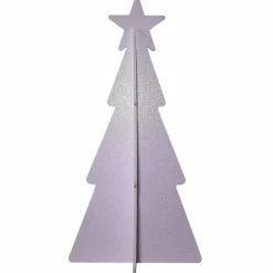 Expositor Decorativo Abeto Blanco, 55 Cm