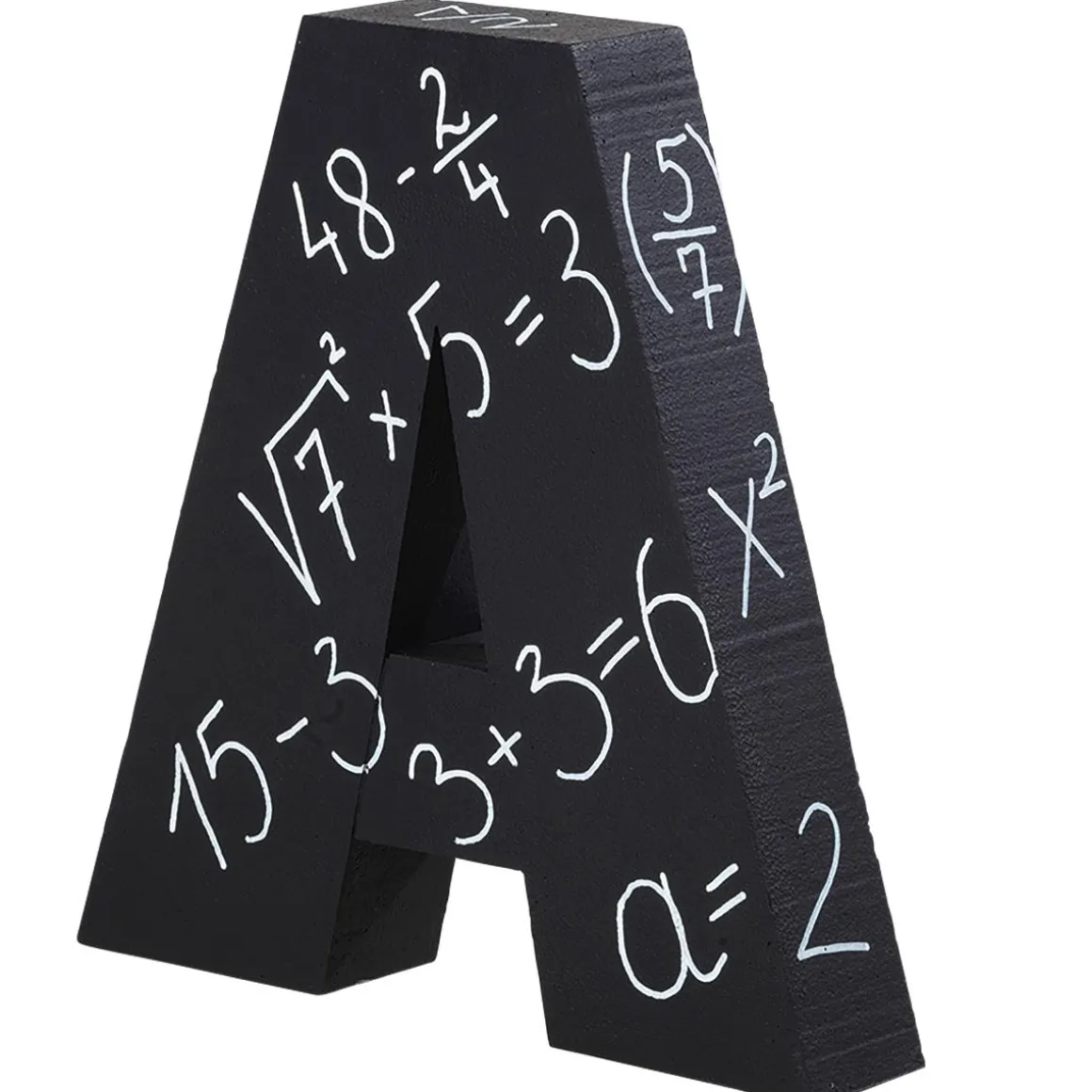 Expositor Decorativo Letra A, Altura 50 Cm