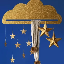 Expositor Decorativo Nube 95 Cm