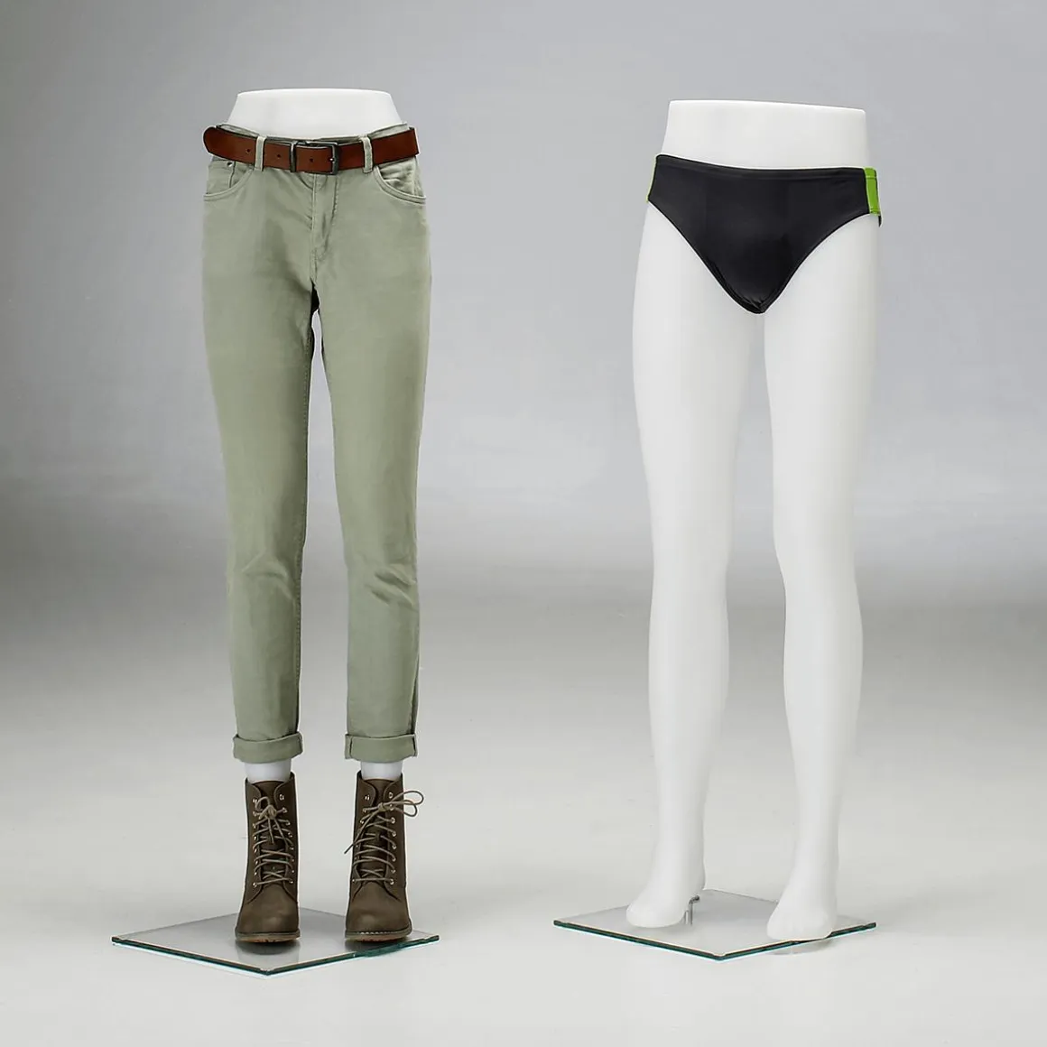 Expositores De Pantalones Para Hombre Color Blanco Altura 120 Cm