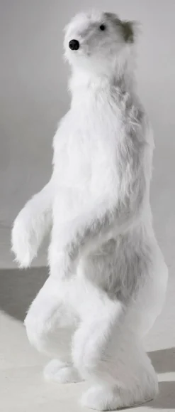 Figura Animal De Tamaño Natural Oso Polar, Altura: 190 Cm