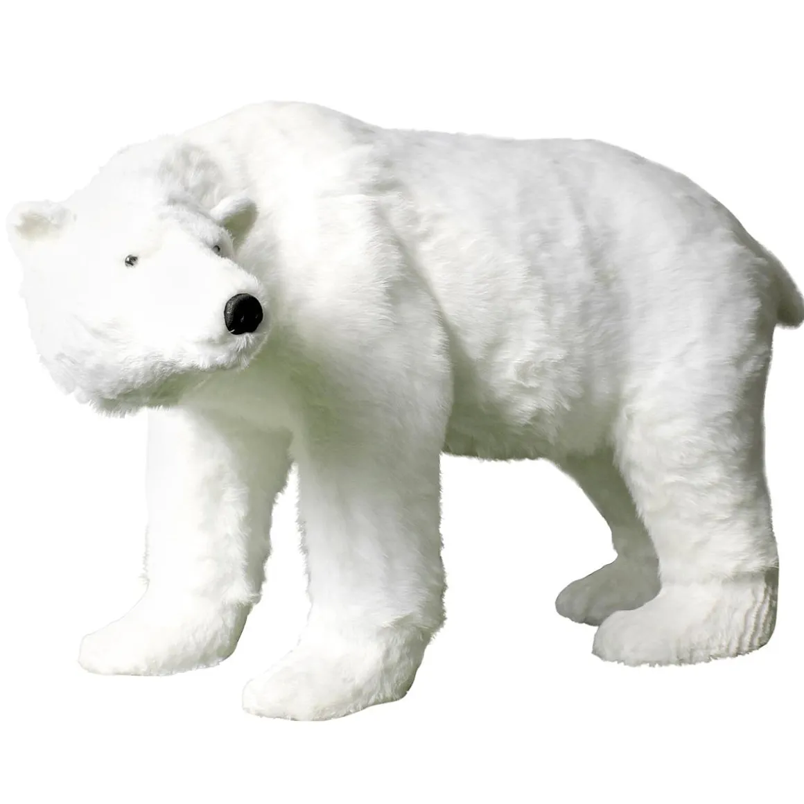 Figura Animal De Tamaño Natural Oso Polar, Altura: 90cm