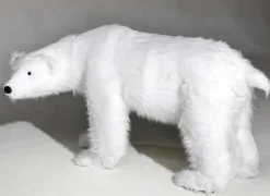 Figura Animal De Tamaño Natural Oso Polar, Altura: 90cm
