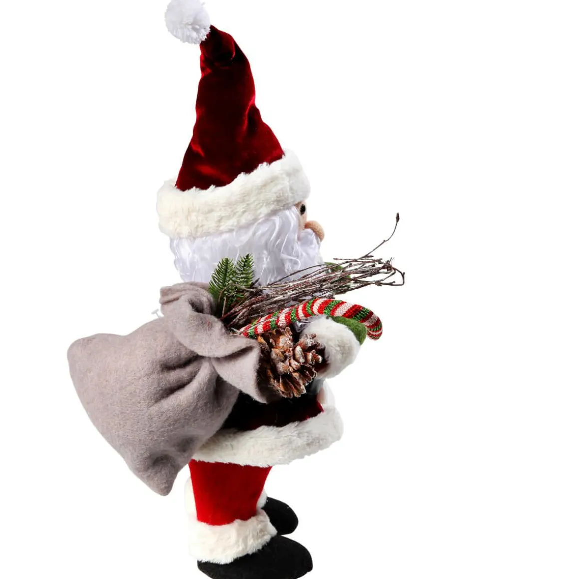 Figura De Papá Noel Decorativo 43 Cm