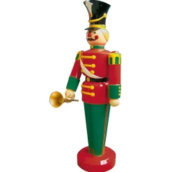 Figura De Soldado Con Trompeta, 185 Cm